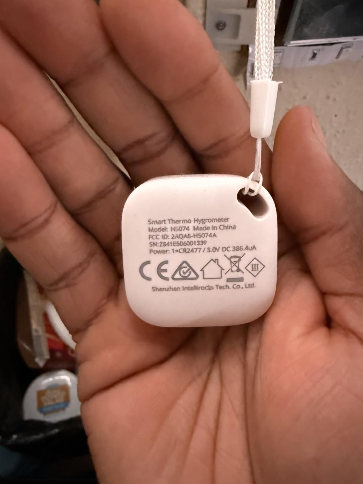 Govee Smart Bluetooth Thermometer Hygrometer H5074, Mini Humidity Sensor customer photo 2