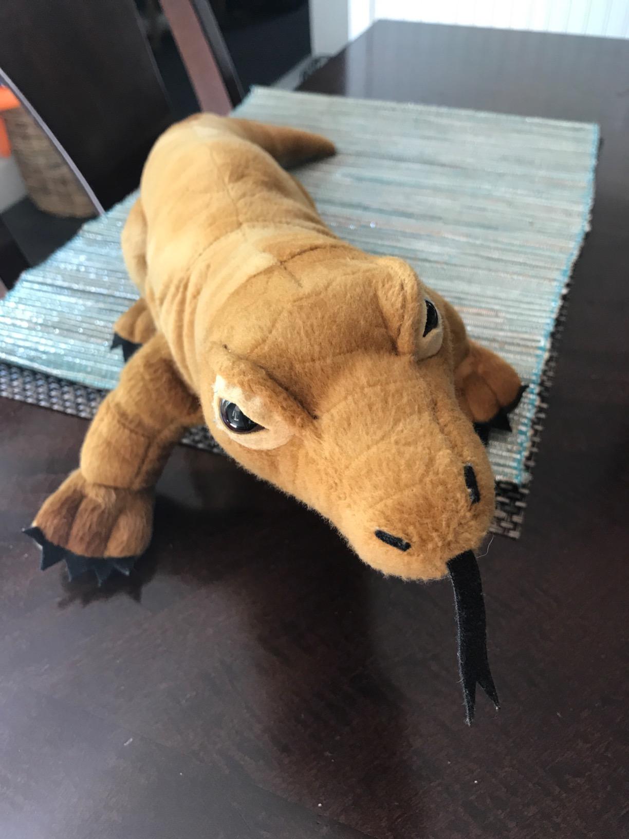 TigerHart Kusumo The Komodo Dragon - 17 Inch Stuffed Animal Plush Monitor Lizard customer photo 2