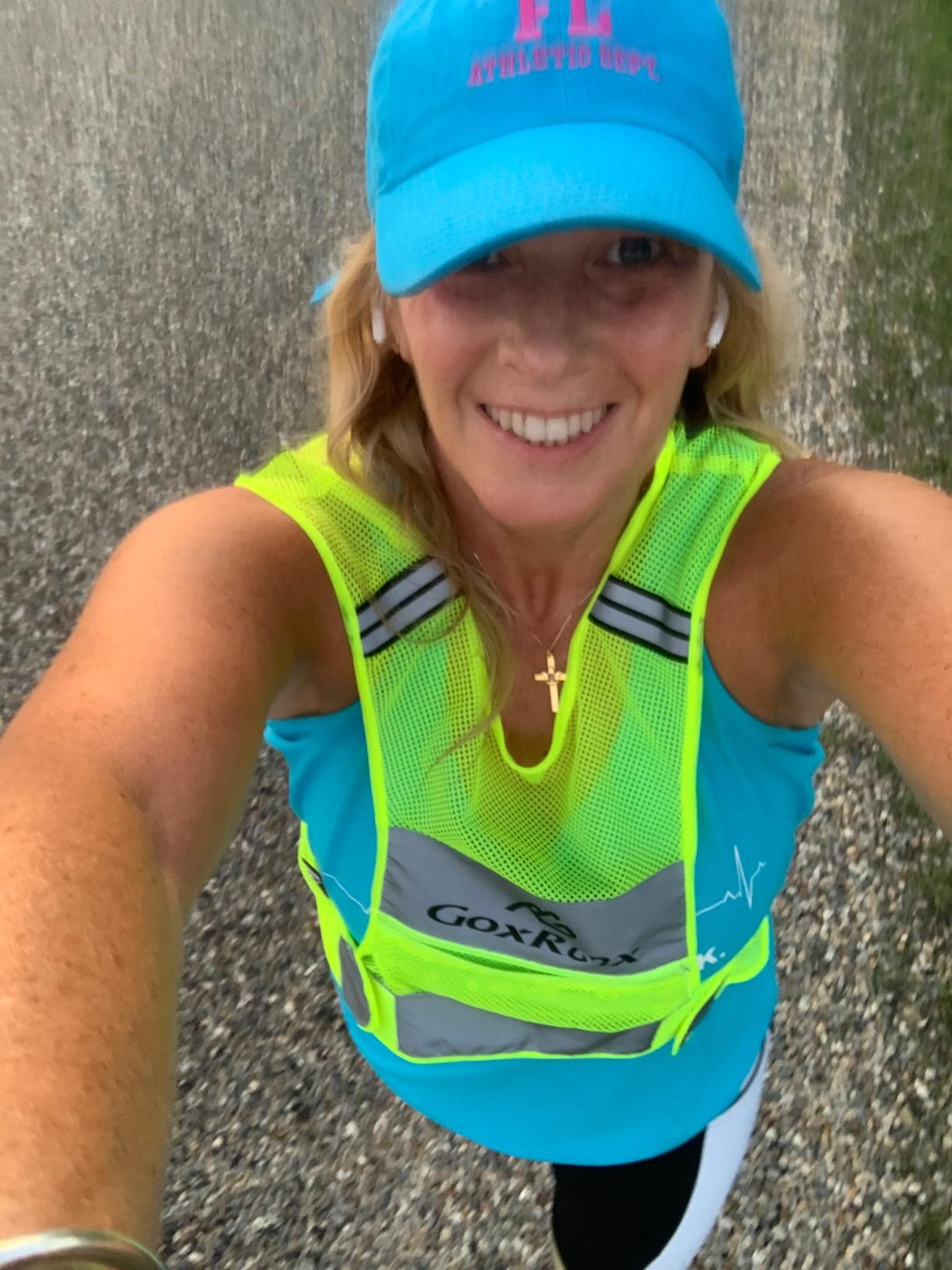 Reflective Vest Running Gear,Lightweight Reflective Safety Vests with Arm Bands customer photo 2