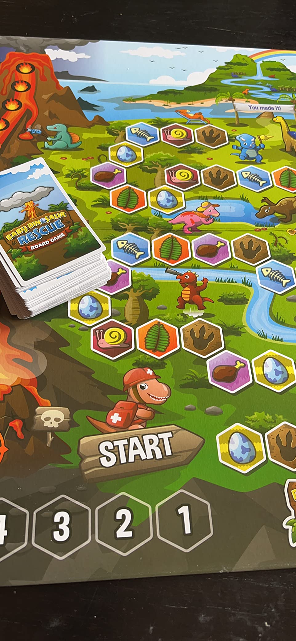 Baby Dinosaur Rescue Cooperative Board Game for Kids Ages 4+, Family Fun customer photo 1
