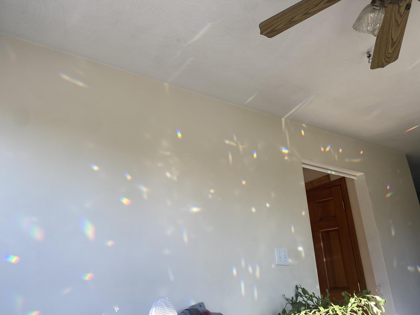 89mm/3.5in Hanging Chandelier Crystals Prism for Window Suncatchers Rainbow customer photo 1