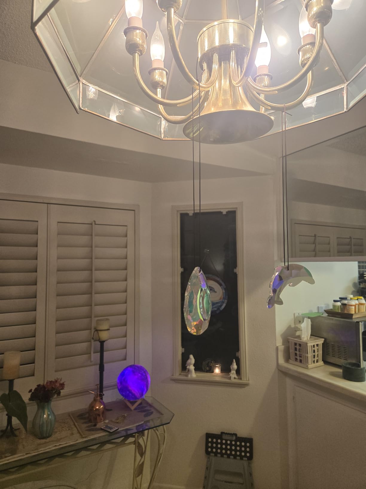 89mm/3.5in Hanging Chandelier Crystals Prism for Window Suncatchers Rainbow customer photo 2