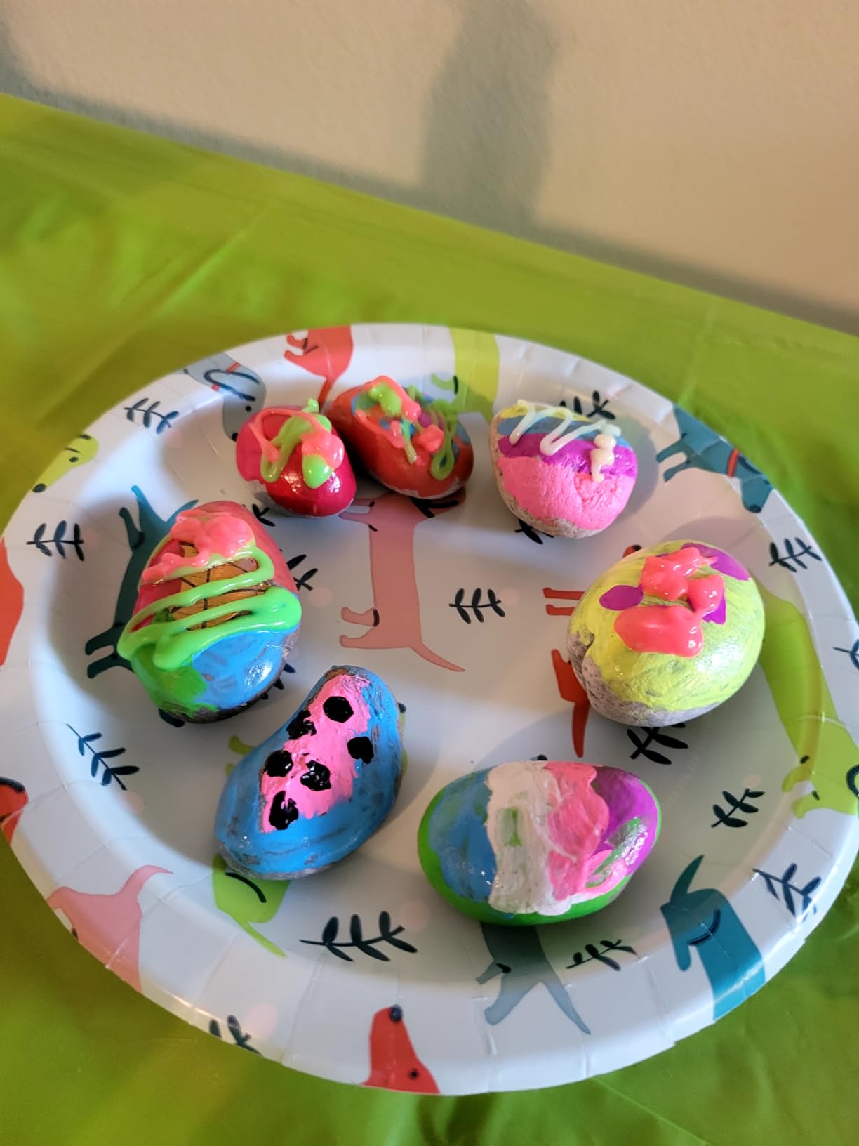 Creativity for Kids Rock Painting Kit - Glow in the Dark Rock Kit: Crafts for Kids, Painting Rocks Arts and Crafts, Kids Gift (Ages 6+) customer photo 1