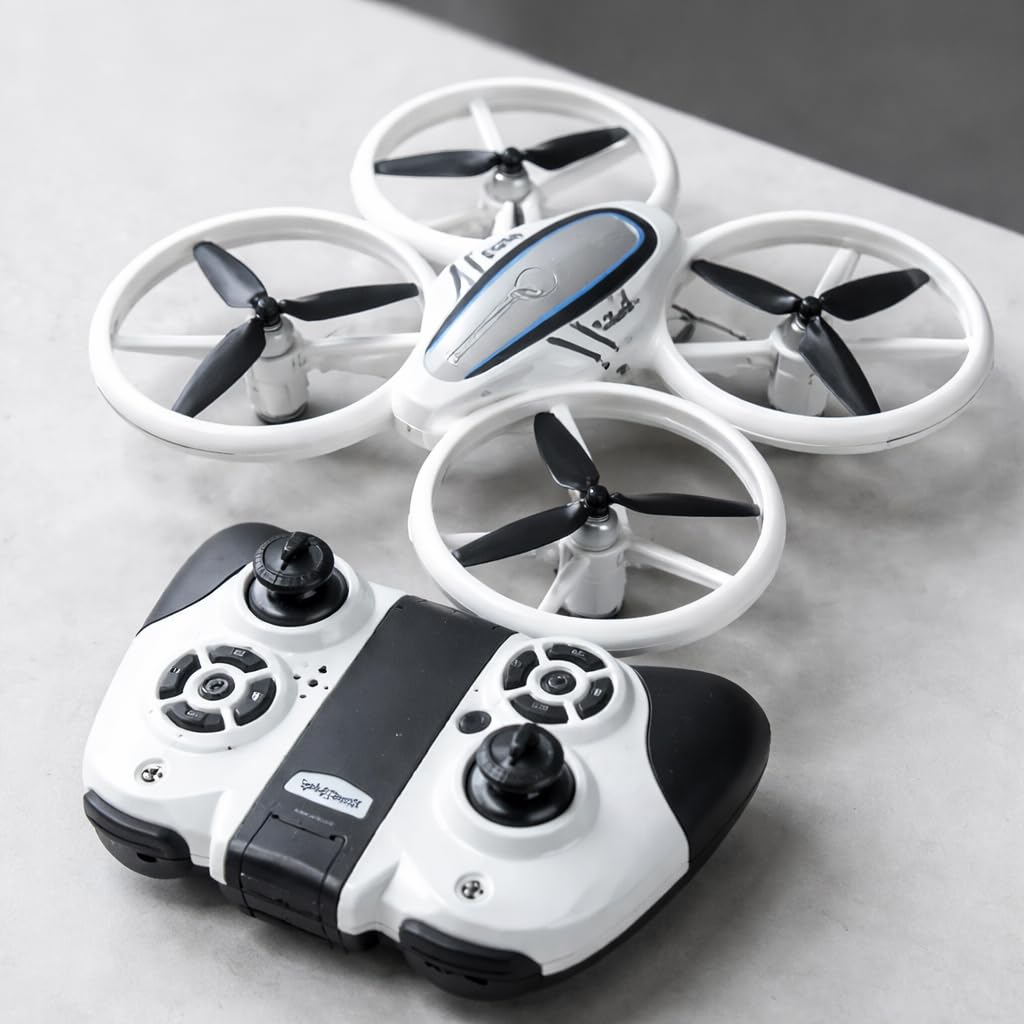Q9s Drones for Kids,RC Drone with Altitude Hold and Headless Mode,Quadcopter with Blue&Green Light,Propeller Full Protect,2 Batteries and Remote Control,Easy to fly Kids Gifts Toys for Boys and Girls customer photo 1