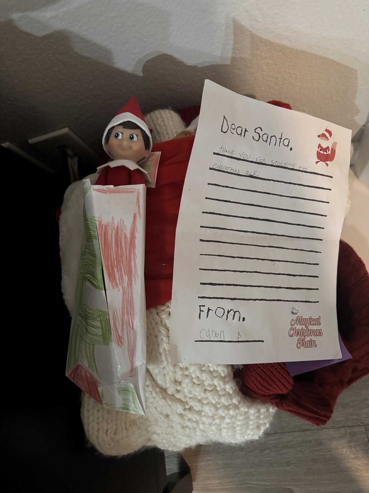 The Elf on the Shelf Box Set - Boy Scout Elf with Blue Eyes customer photo 1