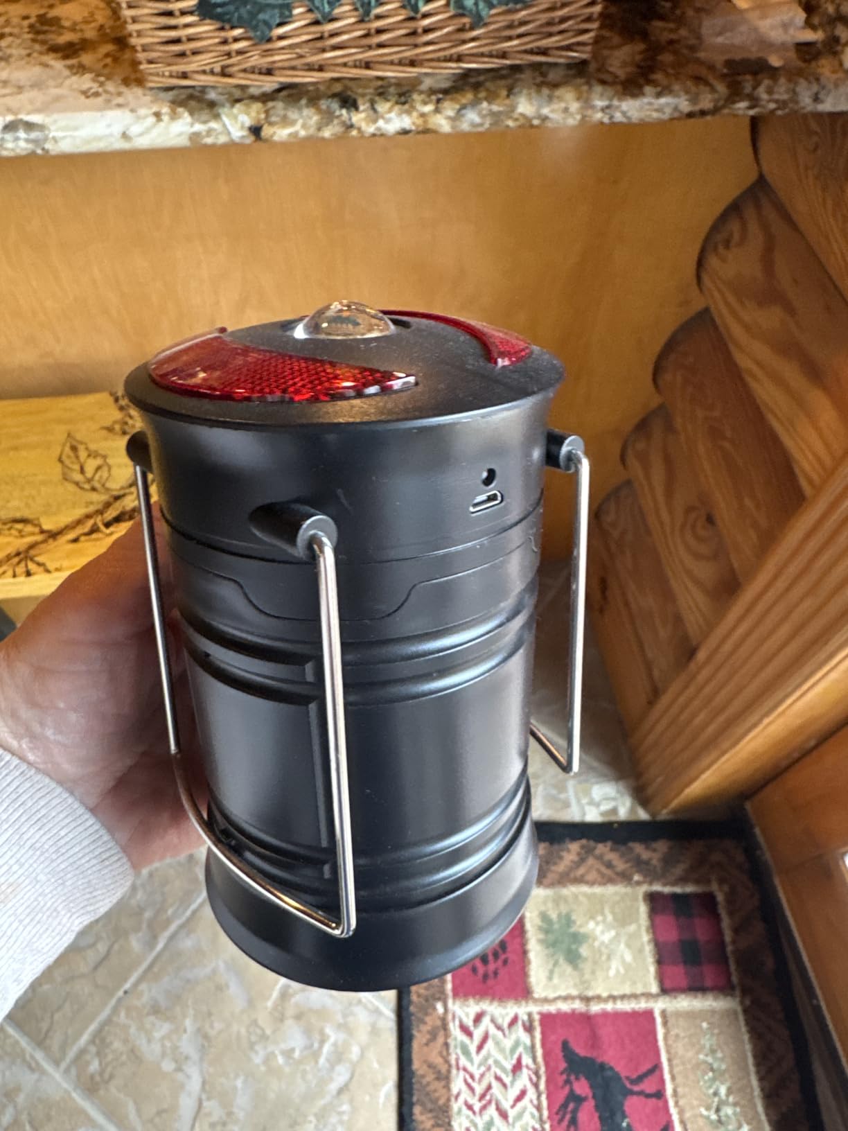 2 Pack Camping Lanterns - 2-in-1 Rechargeable Lantern with Flashlight & Magnet Base customer photo 2