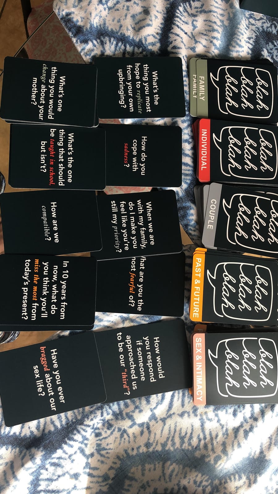 FLUYTCO Love Lingual: The Original Couples Card Game | 150 Conversation Starter Cards for Date Night, Deeper Connection & Relationship Building | Intimacy Game customer photo 1