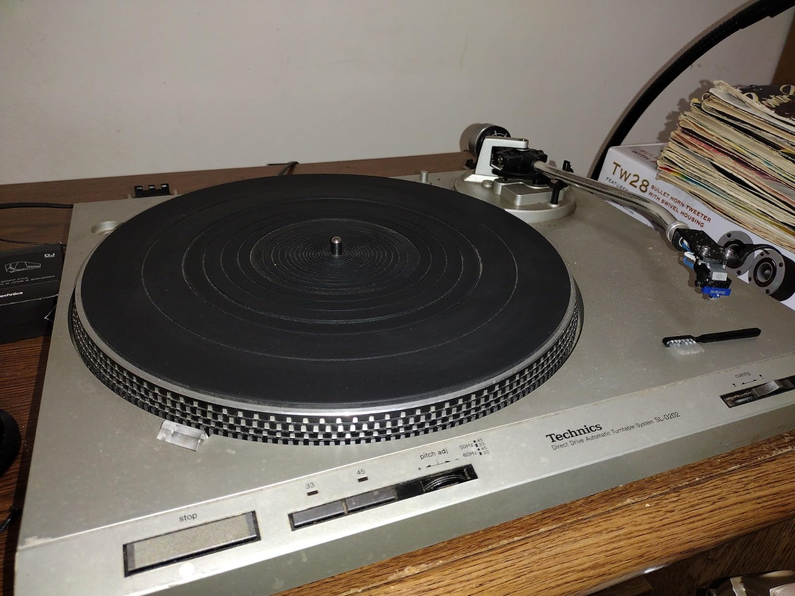Rubber Turntable Mat with Reduce Static for 12