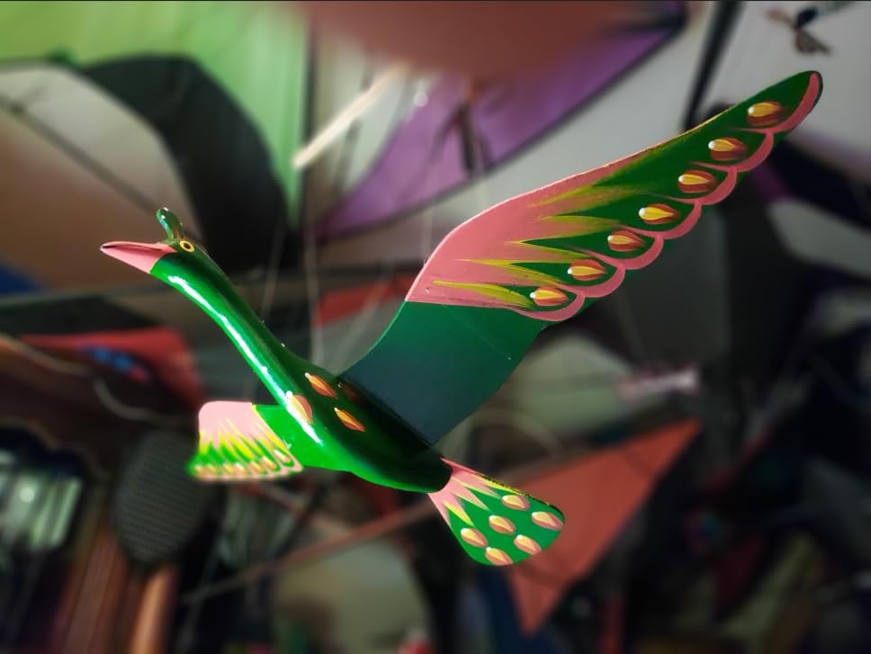 WitnyStore Wooden Bird Mobile 24