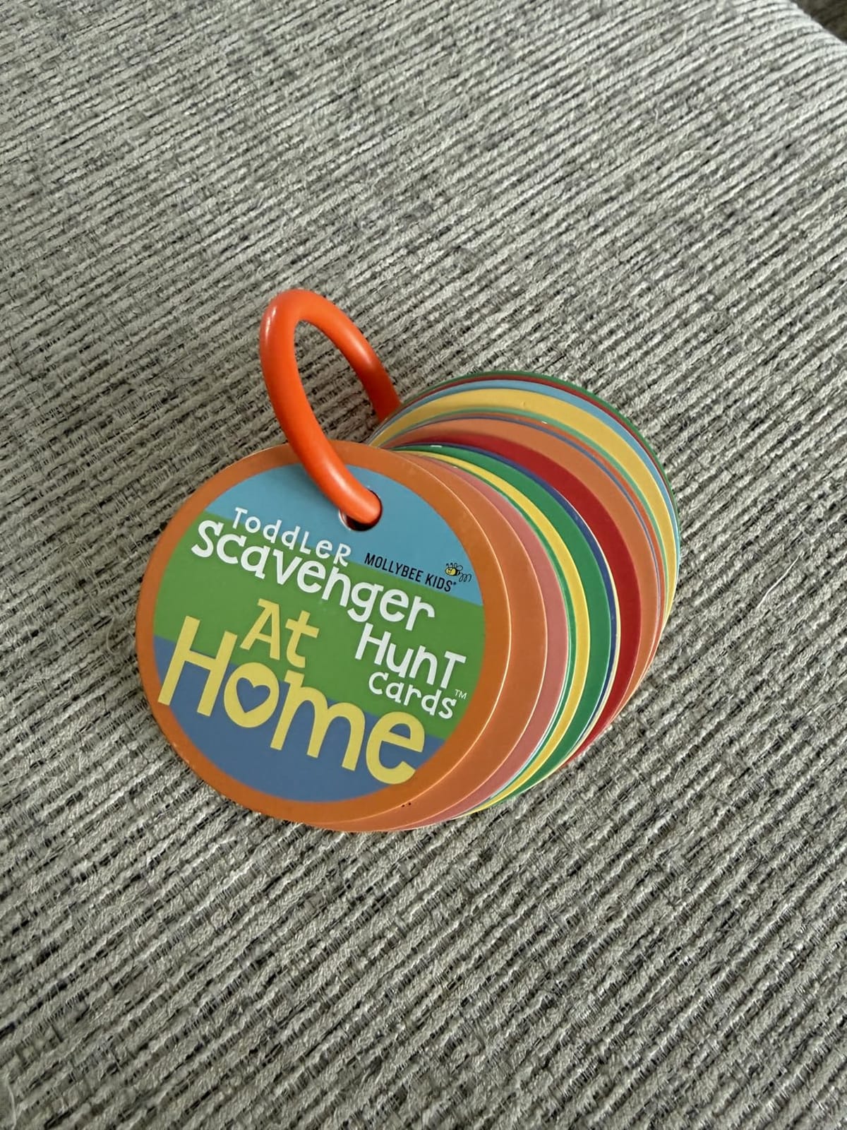 MOLLYBEE KIDS Toddler Scavenger Hunt Cards at Home, Toddler Activity, Ages 2, 3, Indoor Scavenger Hunt Game customer photo 1