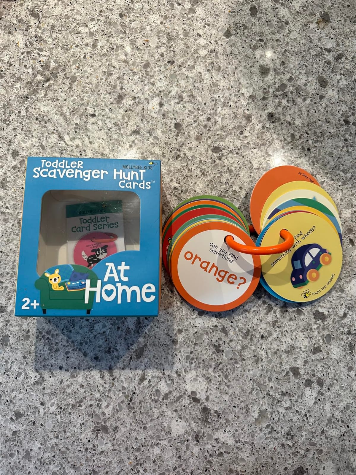 MOLLYBEE KIDS Toddler Scavenger Hunt Cards at Home, Toddler Activity, Ages 2, 3, Indoor Scavenger Hunt Game customer photo 2