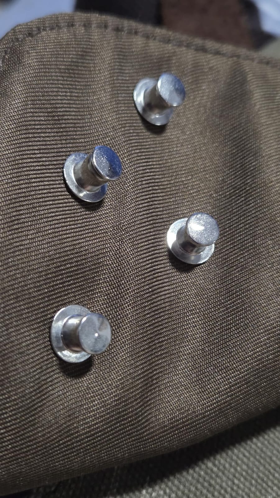 DECYOOL 30 Pieces Metal Pin Backs Locking Pin Keepers Locking Clasp customer photo 1