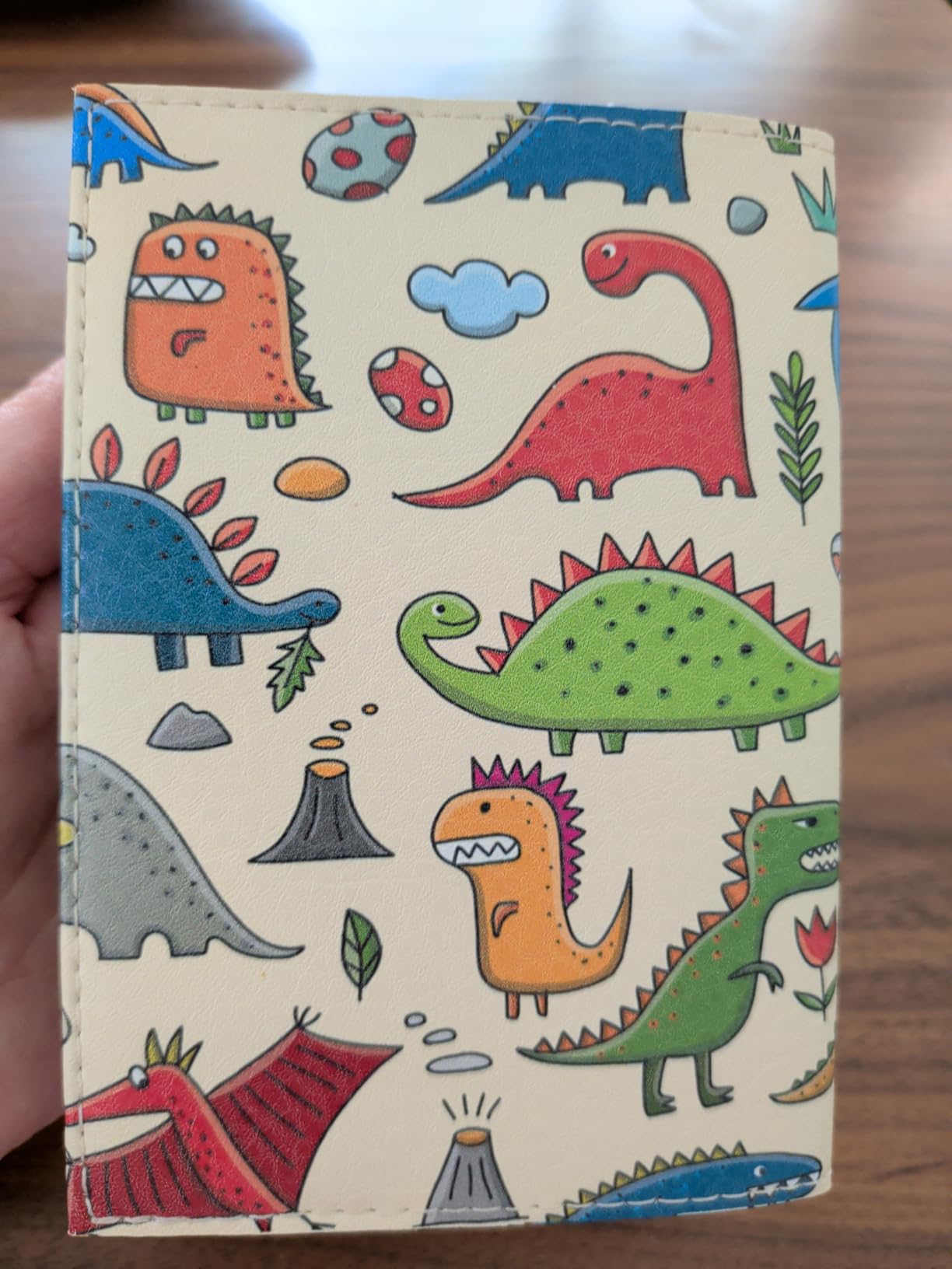 Passport Cover for Kids, Women and Men, Cute Travel Passport Holder (I Love Pugs) customer photo 1