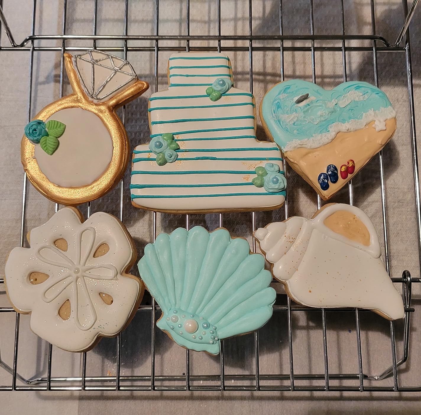 4 PC Summer Beach Seashell Cookie Cutter Set for Treats & Cookies customer photo 1