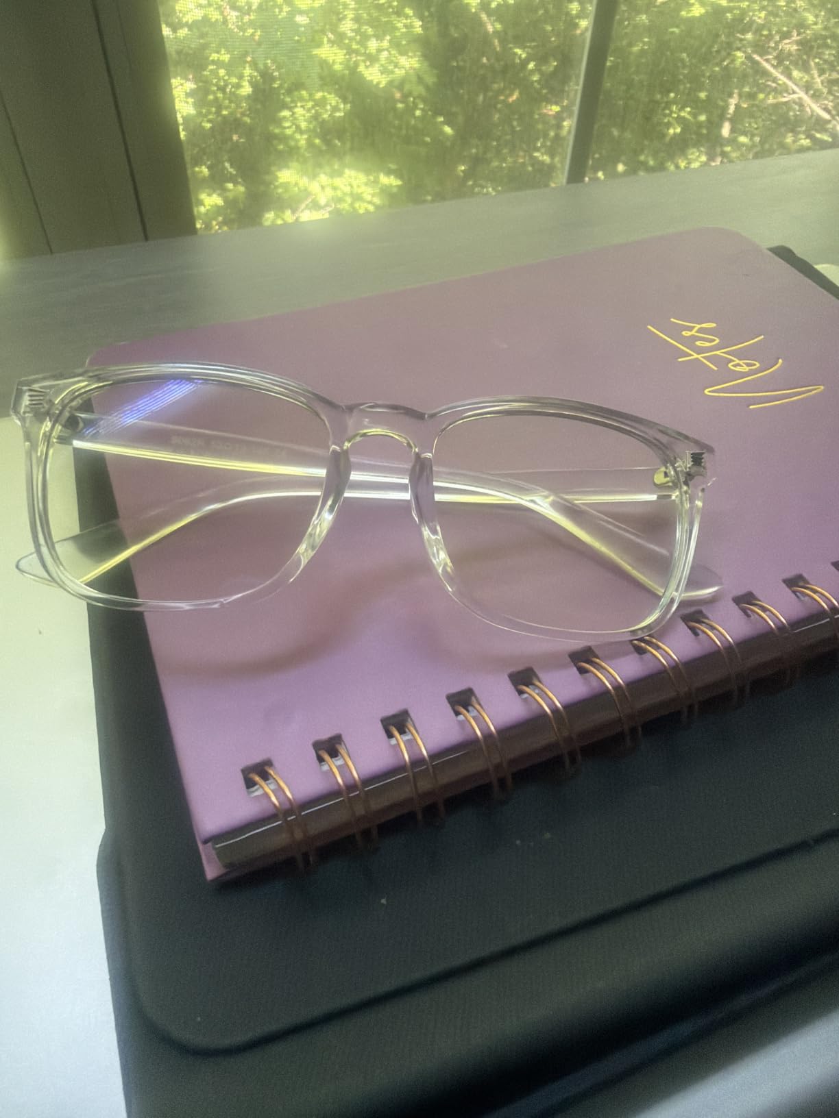 livho High Tech Blue Light Blocking Computer Glasses, Screen Fatigue & UV Protection customer photo 1