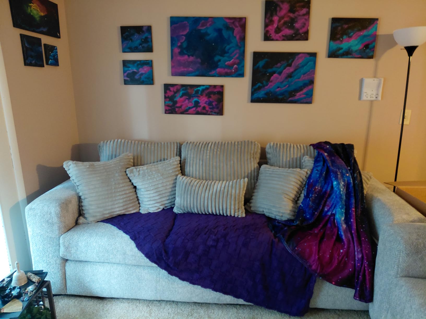 Levens Space Galaxy Blanket Gifts for Kids Adults, 60