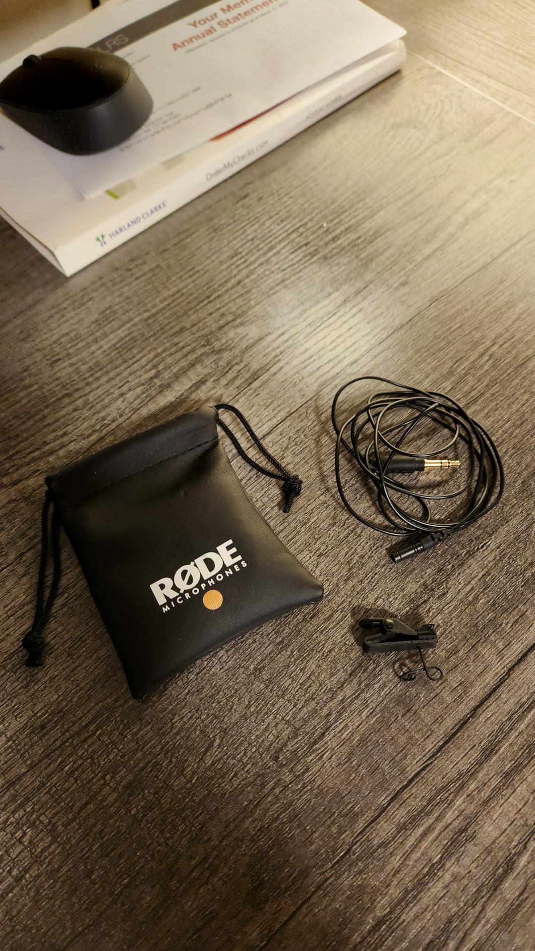 Rode Lavalier GO Professional Wearable Microphone,Black customer photo 2