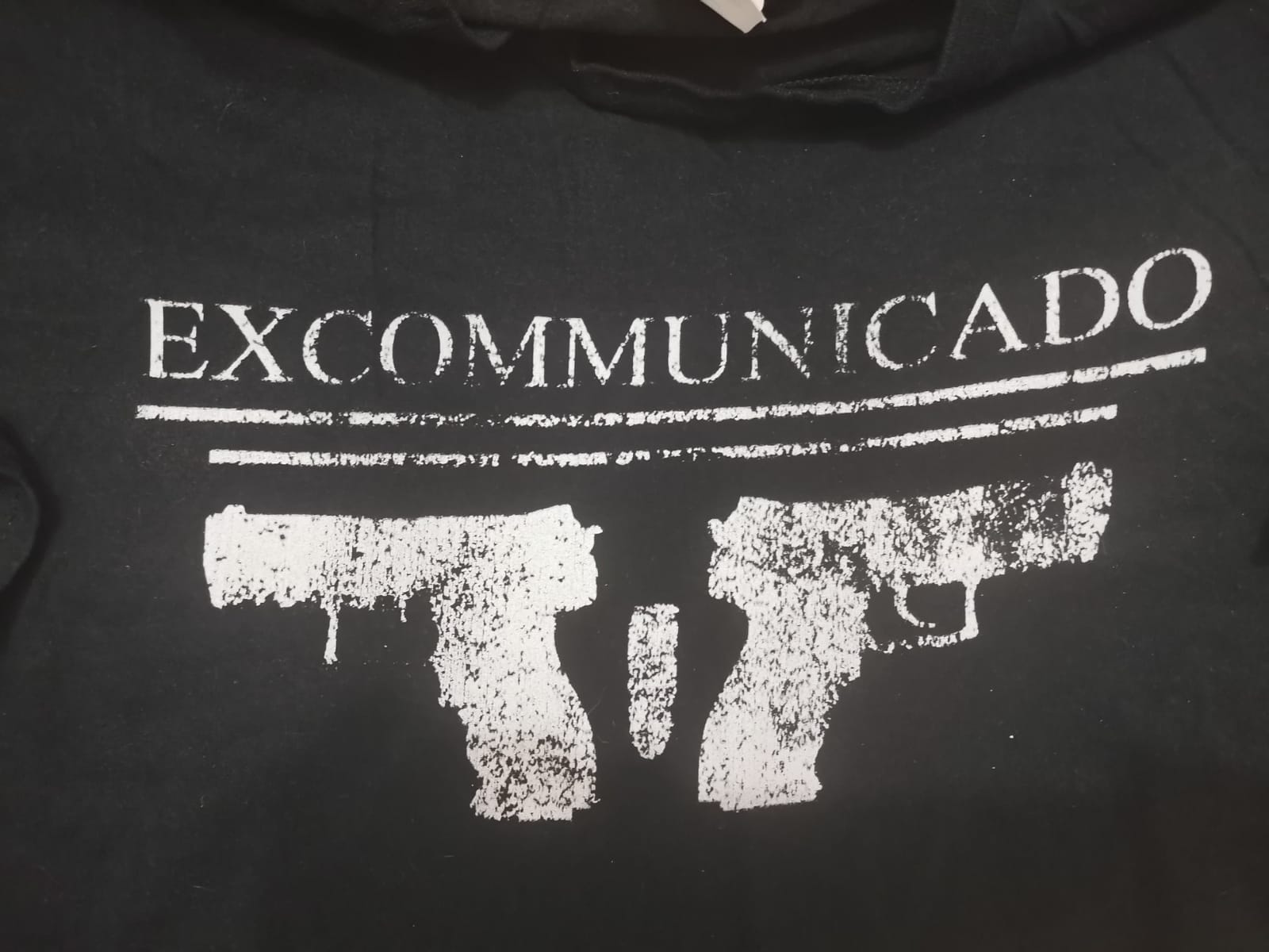 Excommunicado T-Shirt Novelty P30L Pistol Gun Gift T-Shirt Small customer photo 2
