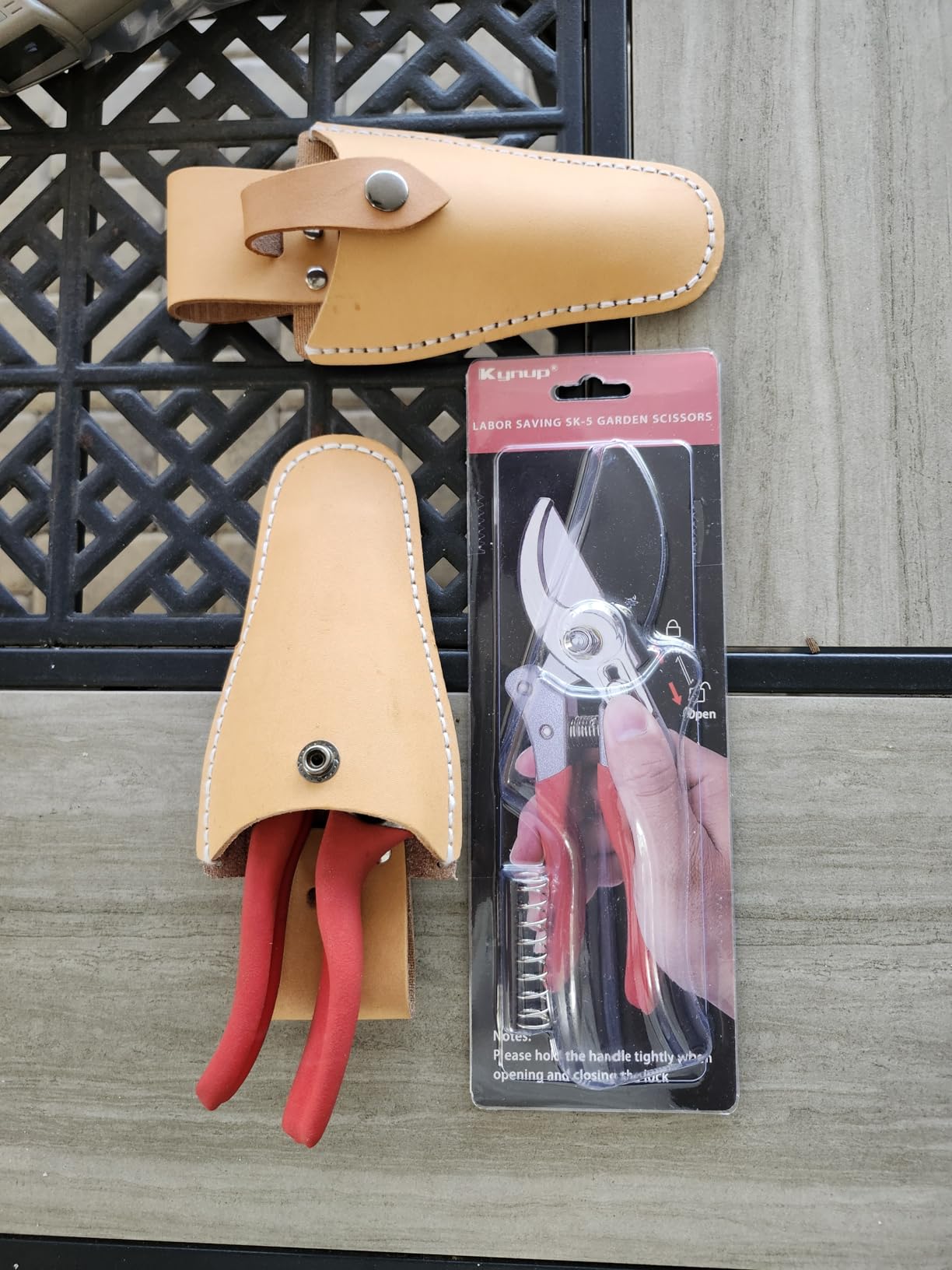 Kynup Pruning Shears, Heavy Duty Garden Shears with SK5 Japanese Steel customer photo 1