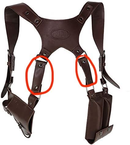 Uncharted Shoulder Belt Nathan Drake PU Gun Holster Ammo Pouches Halloween Costume Props Accessories customer photo 1