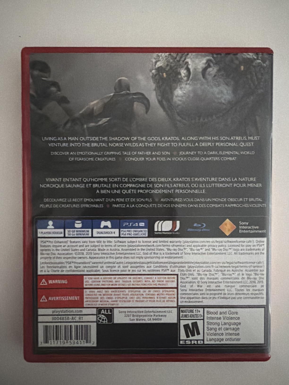 God of War Hits - PlayStation 4 customer photo 2