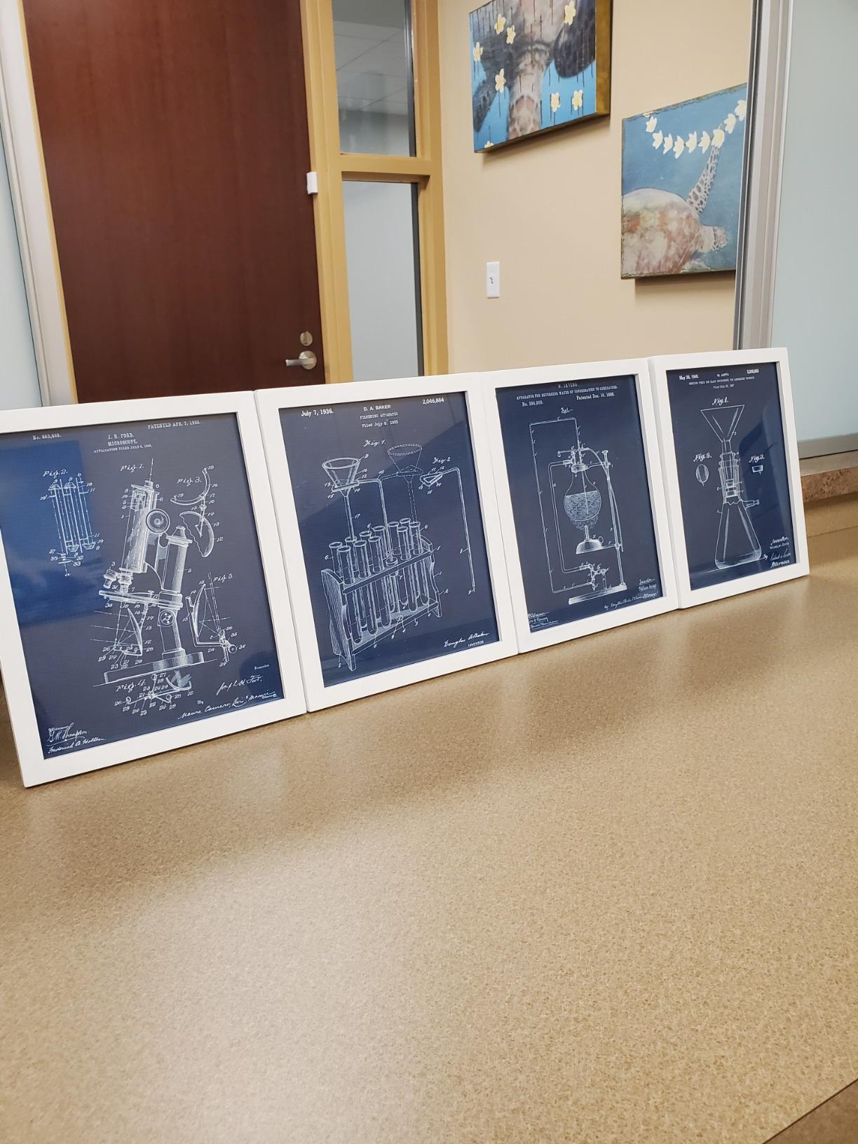STARS BY NATURE Classic Science Chemistry Lab Patent Prints customer photo 1
