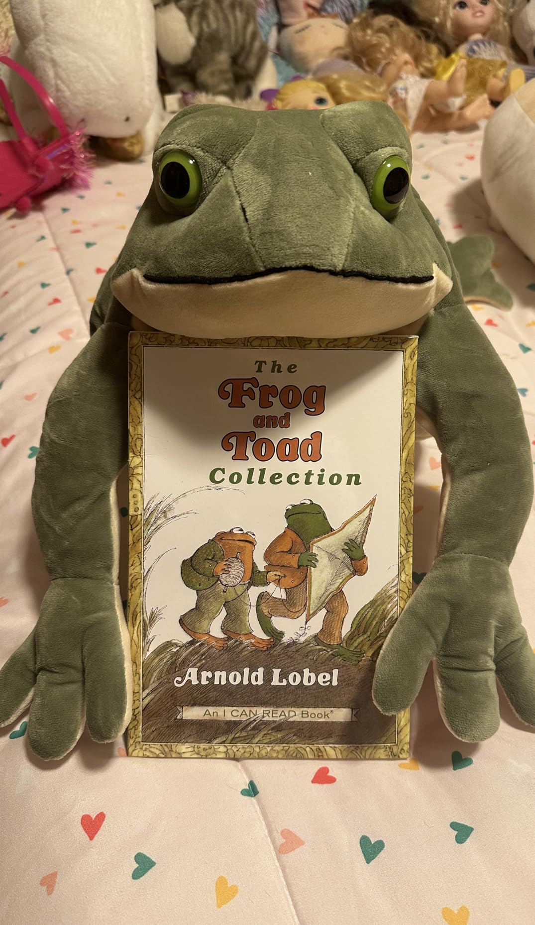 Ice King Bear Plush Giant Frog Stuffed Animal Soft Toy 22 Inches Large customer photo 2