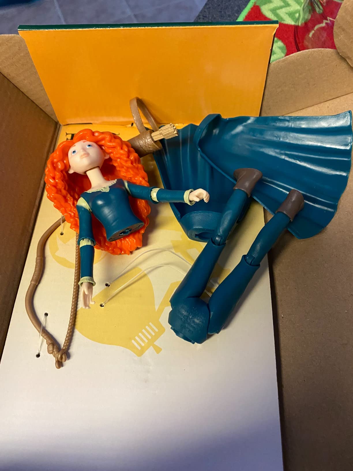 Mattel Disney Pixar Brave Merida Action Figure, Movie Character Toy 6.6-in Tall, Highly Posable in Authentic Costume with Archer Bow, for Ages 3 Years & Older customer photo 1