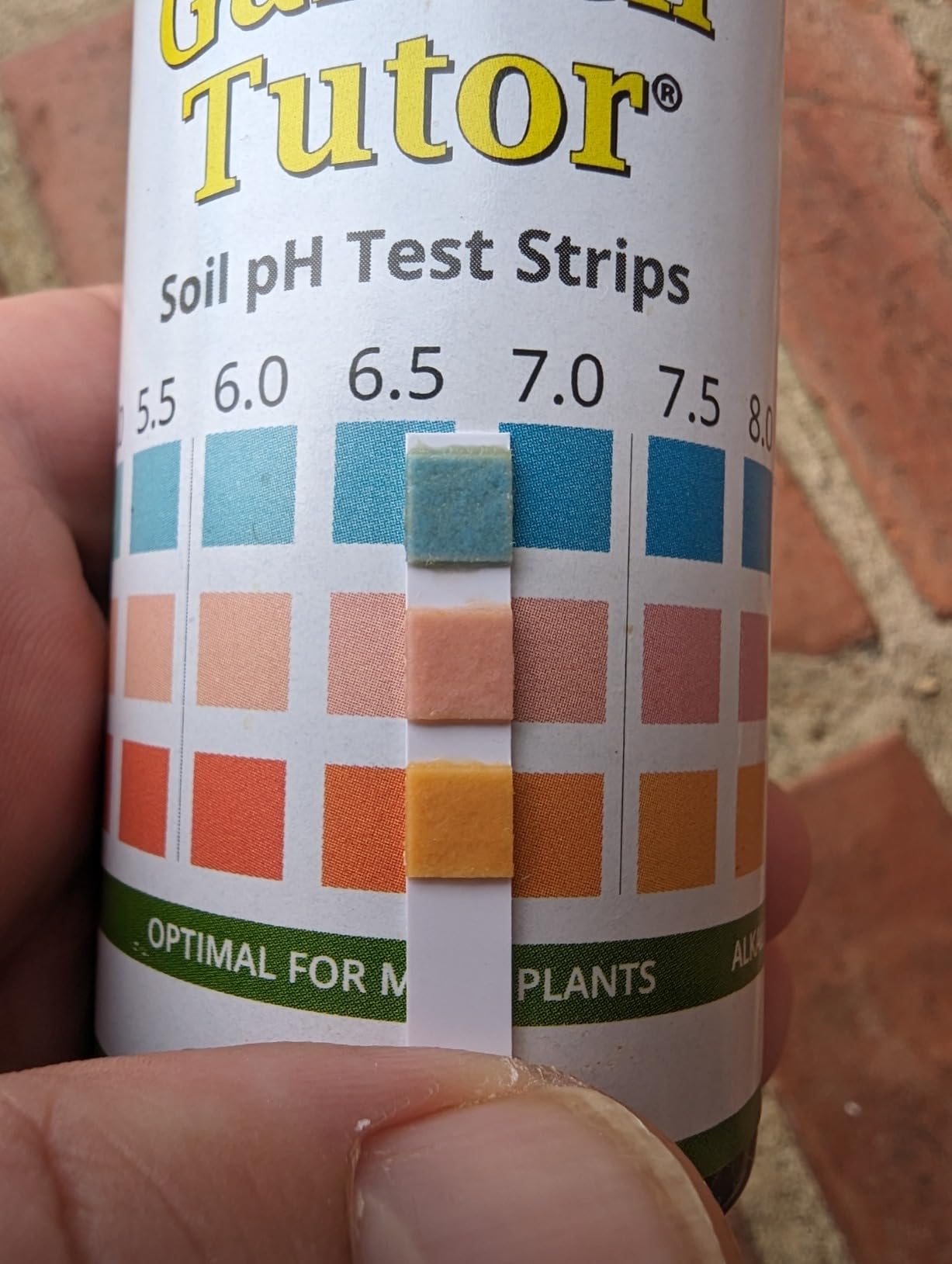 Garden Tutor Soil pH Test Kit - 100 Strips with AI-Powered Web Reader - Accurate Testing for Lawn, Garden & Compost - pH 3.5-9 customer photo 2