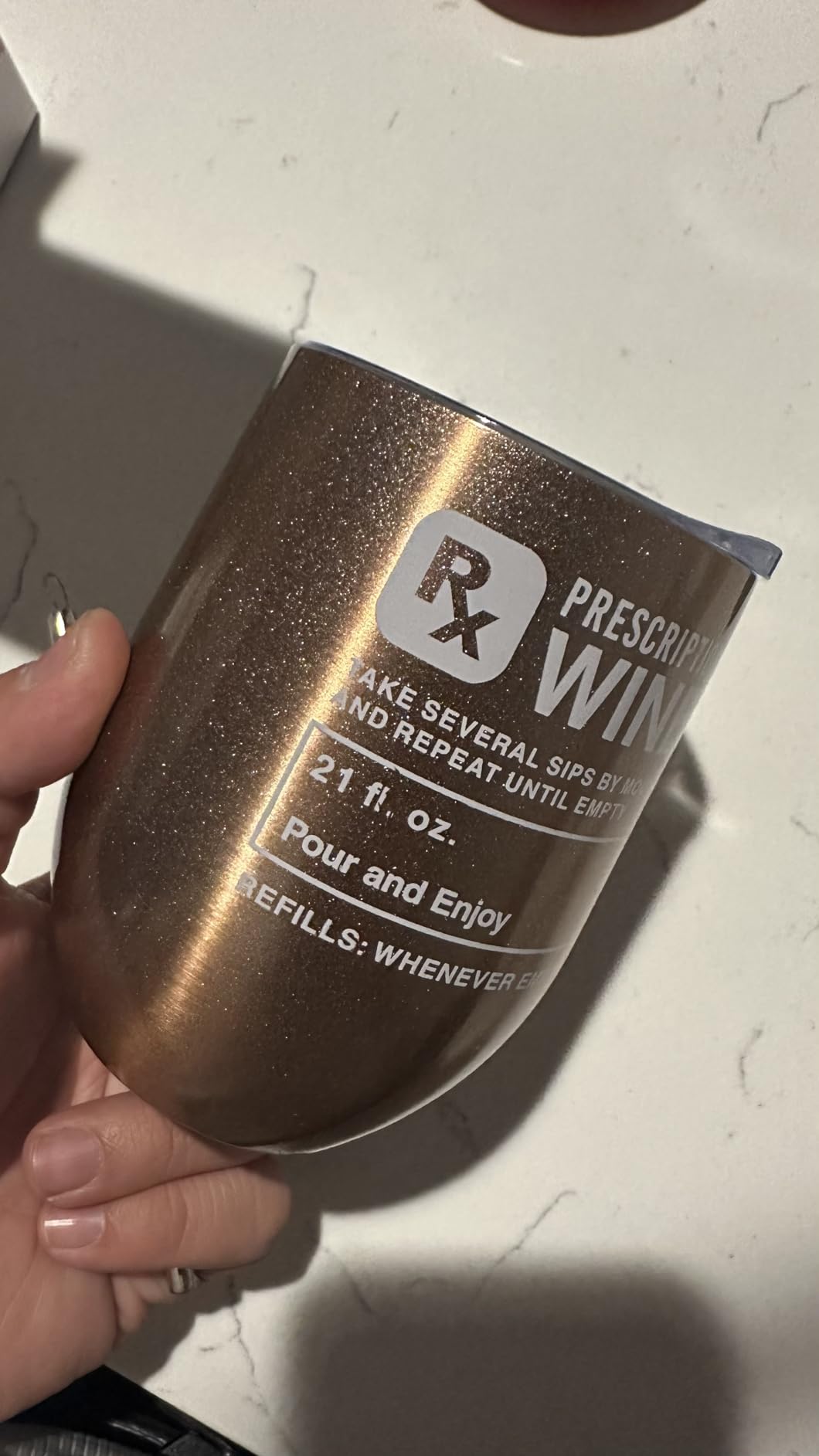 KLUBI Psychology Gifts - Keep Talking I'm Diagnosing You Wine Tumbler 12 Ounce SLP Gifts for Therapist Counselors Speech Pathologist Mental Health Gift for Women customer photo 1