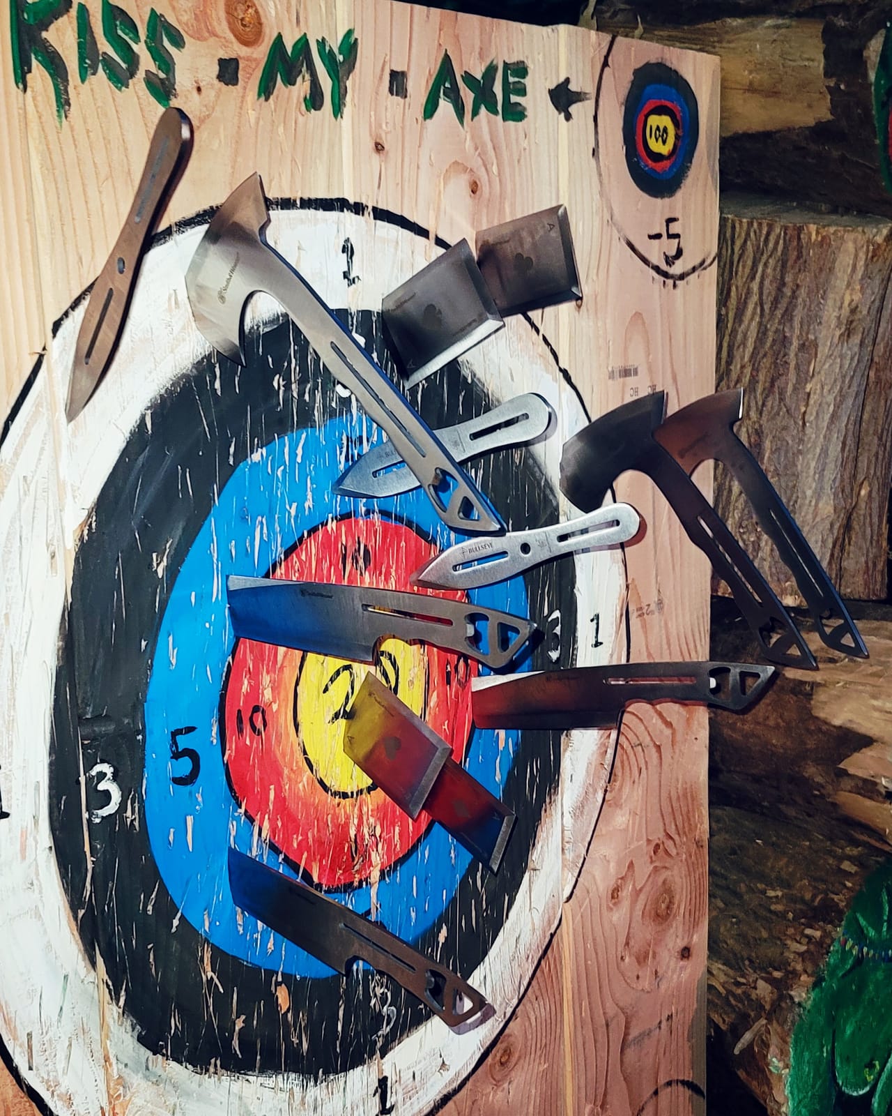 Smith & Wesson Bullseye Throwing Products with Full Tang Stainless Steel Design and Protective Nylon Sheaths for Recreation and Competition customer photo 1