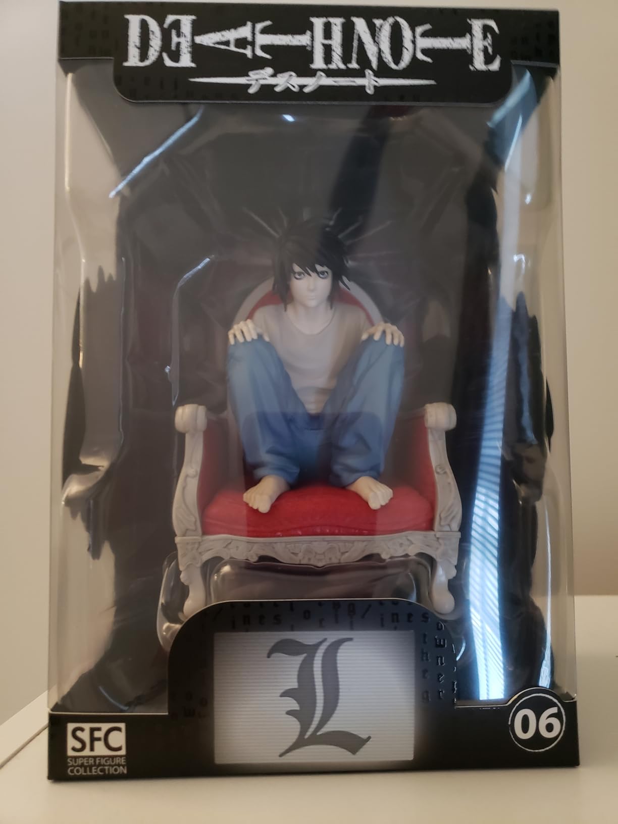 ABYSTYLE Studio Death Note Detective L SFC Collectible PVC Figure 5.5