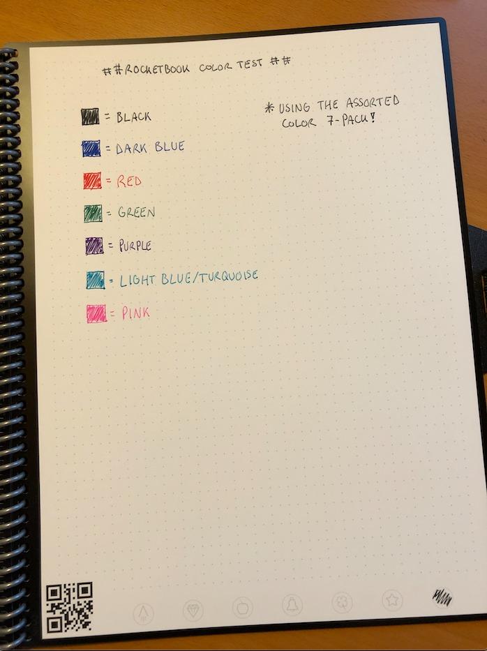 Rocketbook Fusion Reusable Undated Productivity Planner, Letter Size 8.5x11, Gray - Goals, Monthly and Weekly Calendar, Daily To-do List, Lined and Dotted Notes Pages customer photo 1