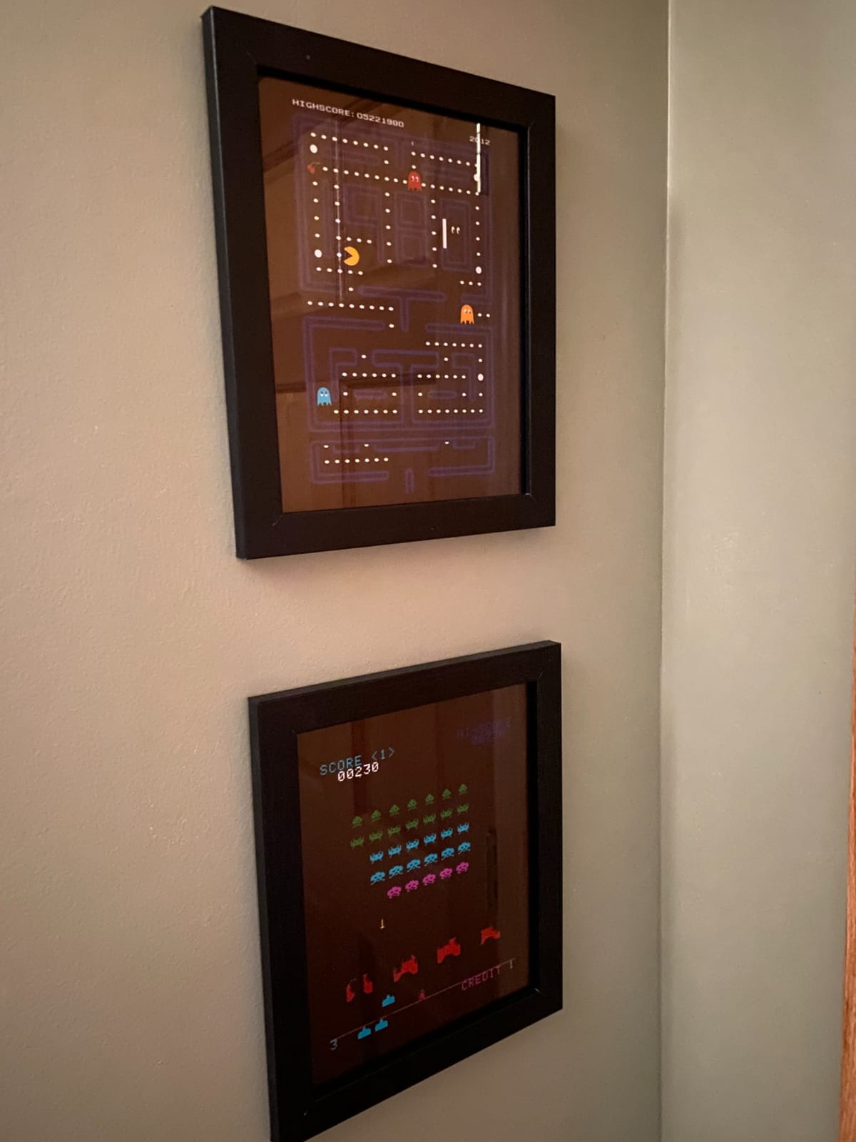 Classic Arcade Games Wall Art Prints - Arcade Decor - 8x10 Set for Man Cave, Den, Family Room, Bar, Bedroom - Gift for Gamers, Video Game, Pacman, Ms Pacman, Donkey Kong, Space Invaders Fans customer photo 1