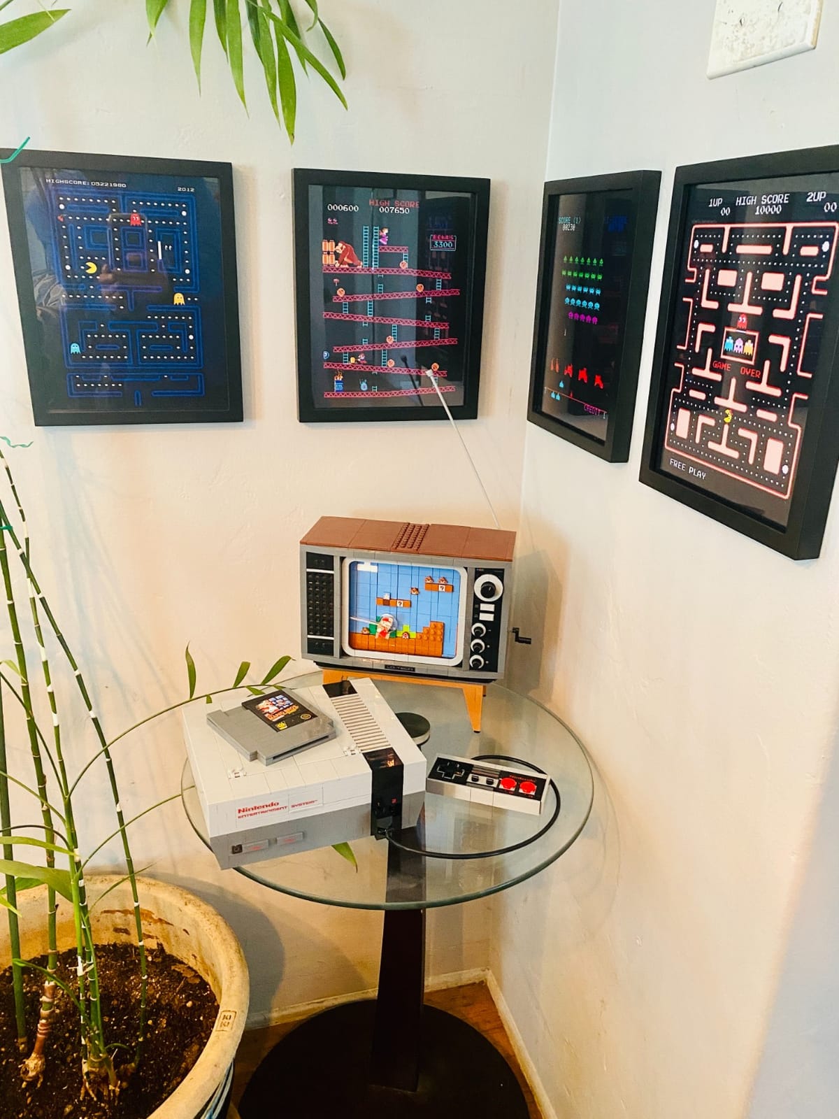Classic Arcade Games Wall Art Prints - Arcade Decor - 8x10 Set for Man Cave, Den, Family Room, Bar, Bedroom - Gift for Gamers, Video Game, Pacman, Ms Pacman, Donkey Kong, Space Invaders Fans customer photo 2