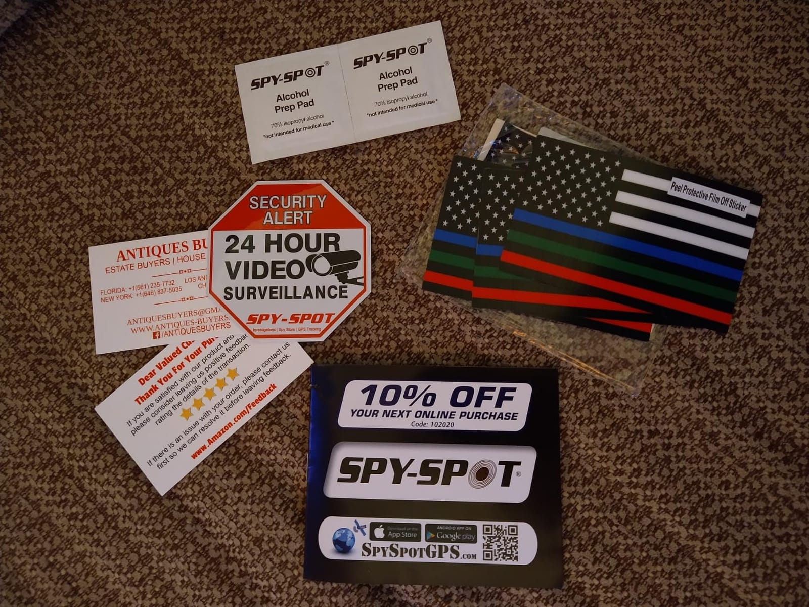 Thin Green Line Decal Pack of 4-4