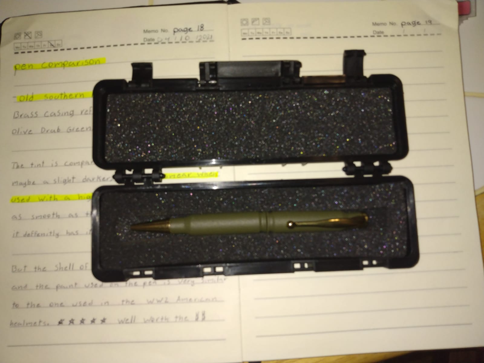 .308 Real Bullet Brass Casing Refillable Twist Pen – Military Style, Tactical for Men, Dads & Veterans, Gift Box Included – Polished Brass customer photo 2