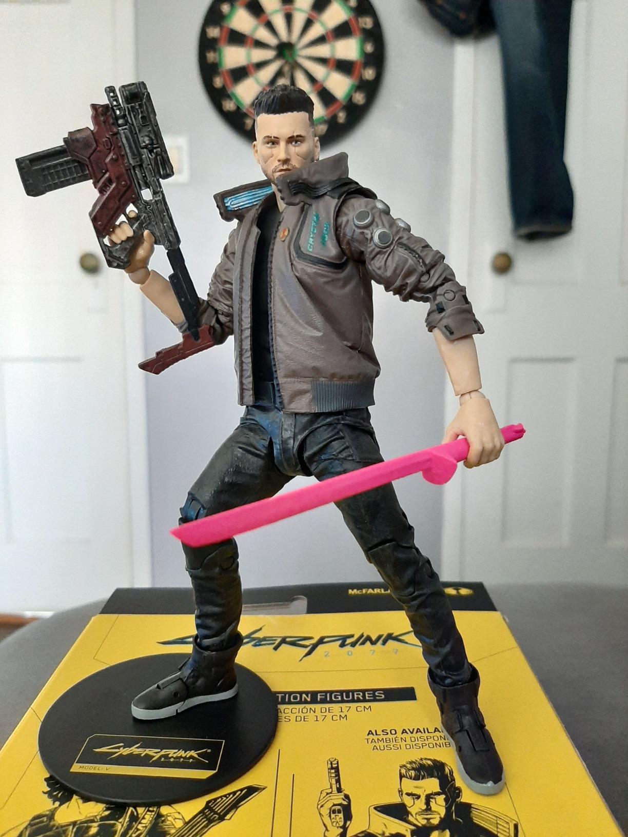 McFarlane Toys Cyberpunk 2077 V Action Figure customer photo 1