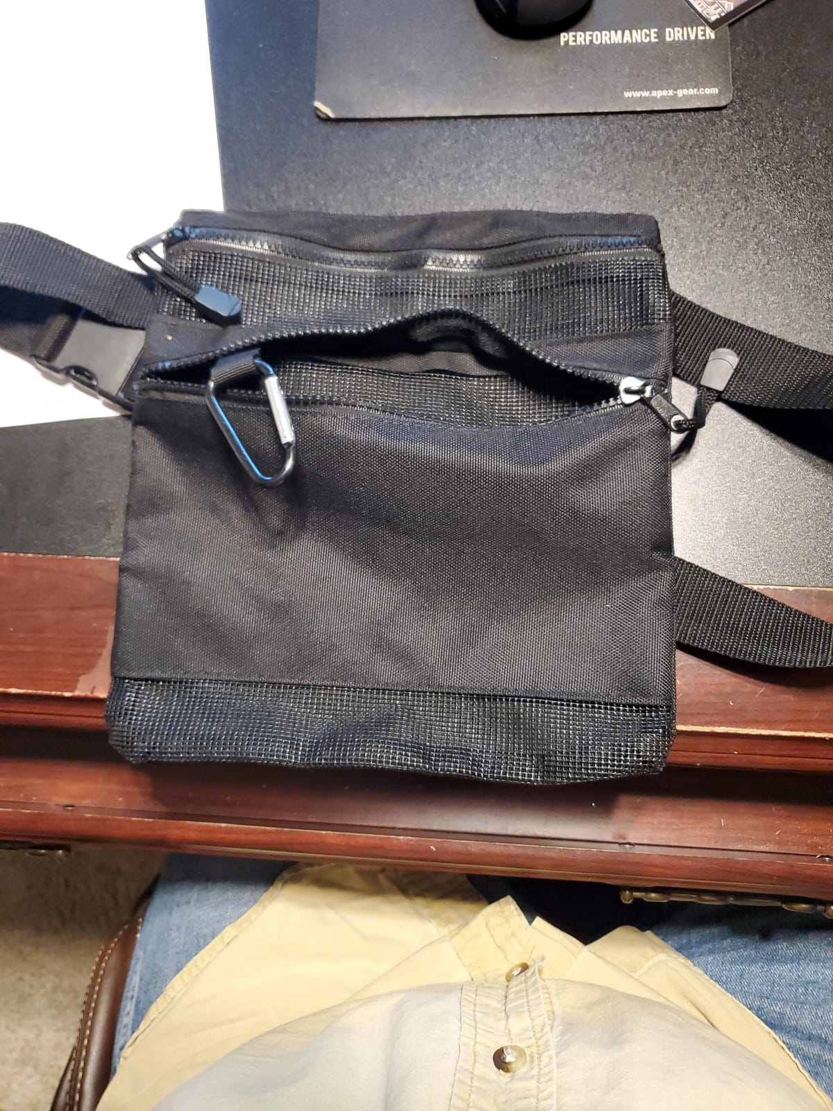 Calces365 Metal Detecting Water Proof Mesh Waist Pouch, Perfect for Beach Detecting, Long 52 Inche Belt customer photo 2