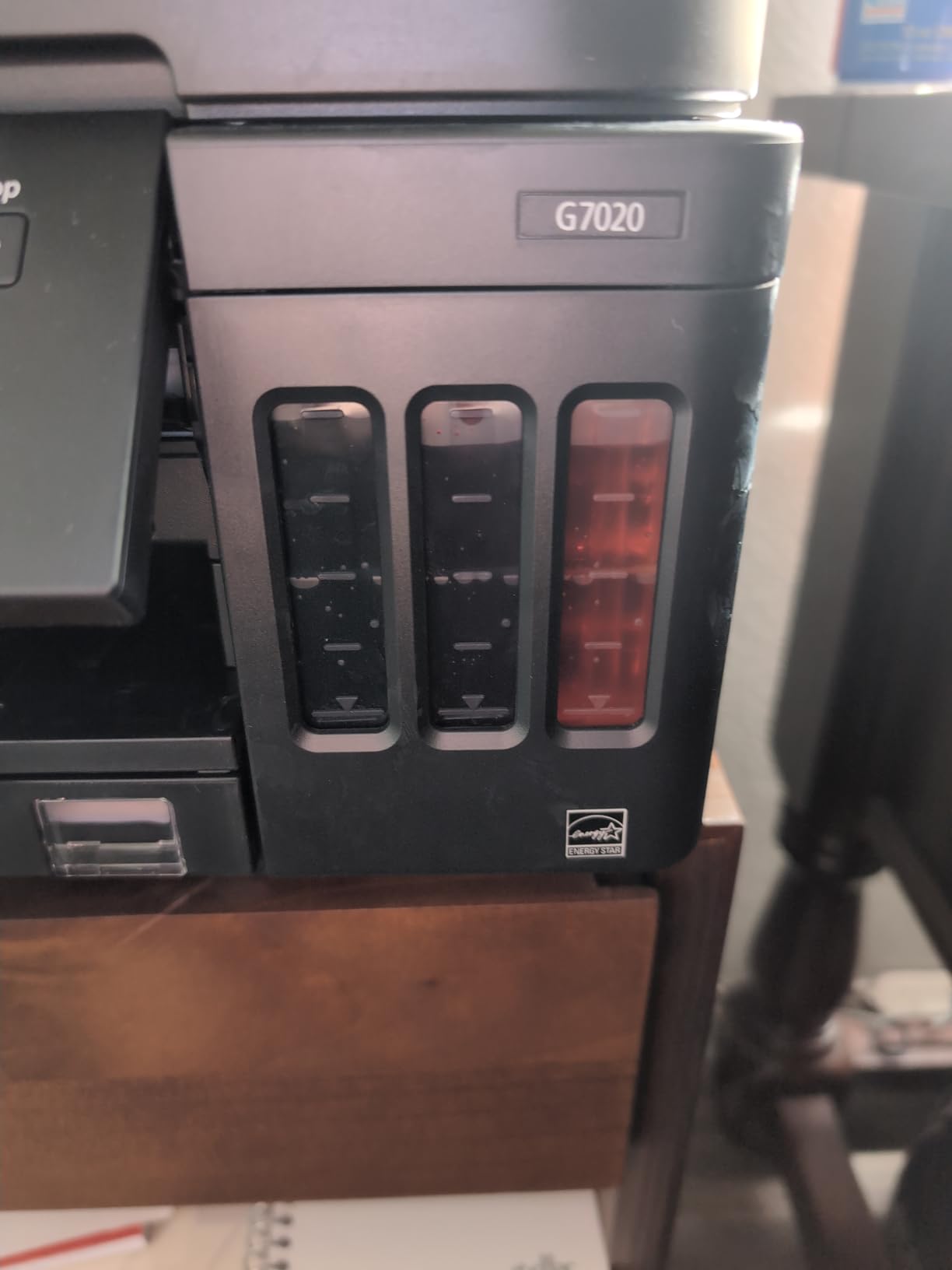 Canon G7020 All-in-One Printer Home Office | Wireless Supertank (Megatank) Printer | Copier | Scan, | Fax and ADF with Mobile Printing, Black, Works with Alexa customer photo 1