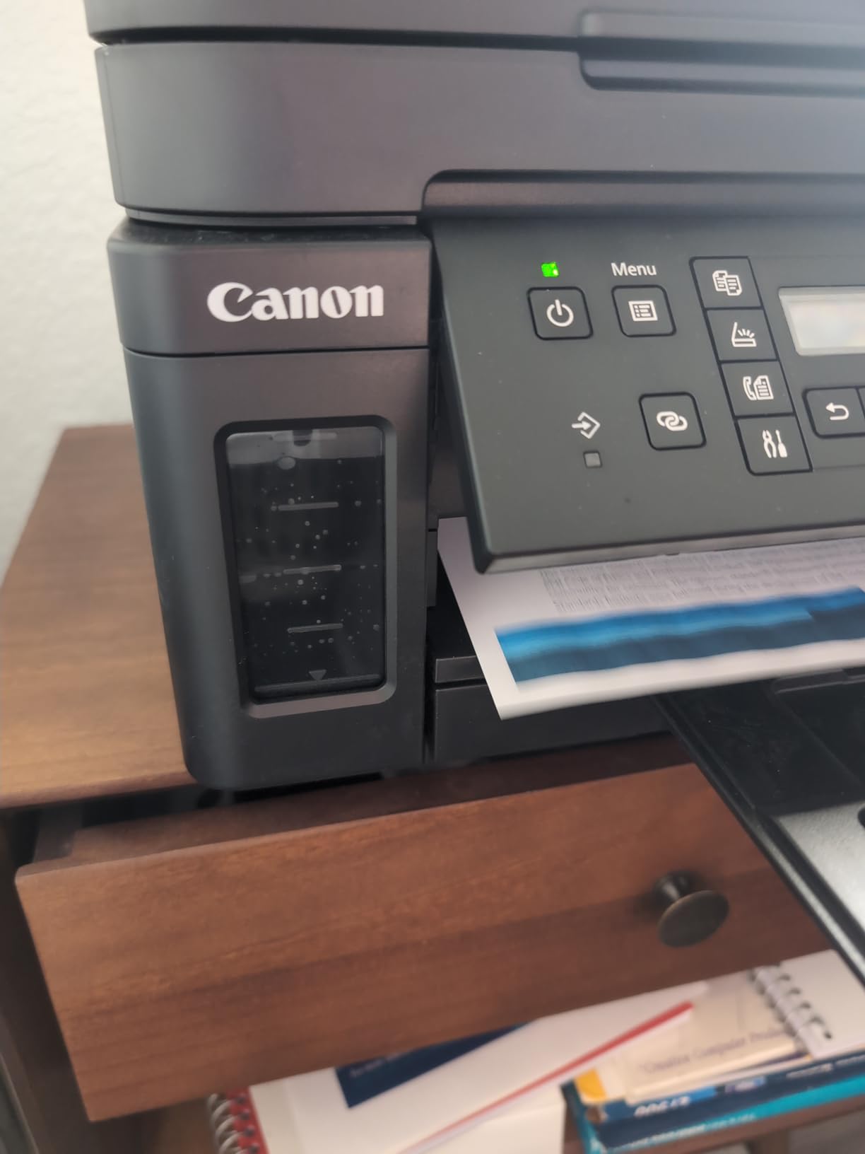 Canon G7020 All-in-One Printer Home Office | Wireless Supertank (Megatank) Printer | Copier | Scan, | Fax and ADF with Mobile Printing, Black, Works with Alexa customer photo 2