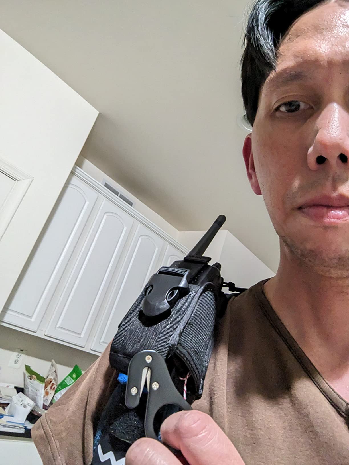 haihong Harnesses Kite Hook Safety-Knives Paragliding Skydiving with Pocket 2020 Red/Black sk16 customer photo 1