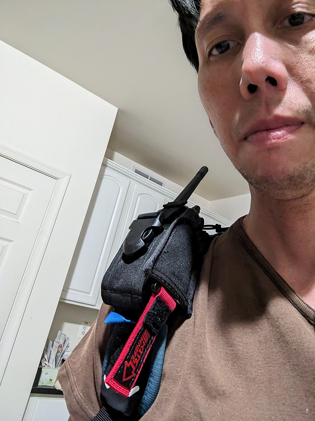 haihong Harnesses Kite Hook Safety-Knives Paragliding Skydiving with Pocket 2020 Red/Black sk16 customer photo 2