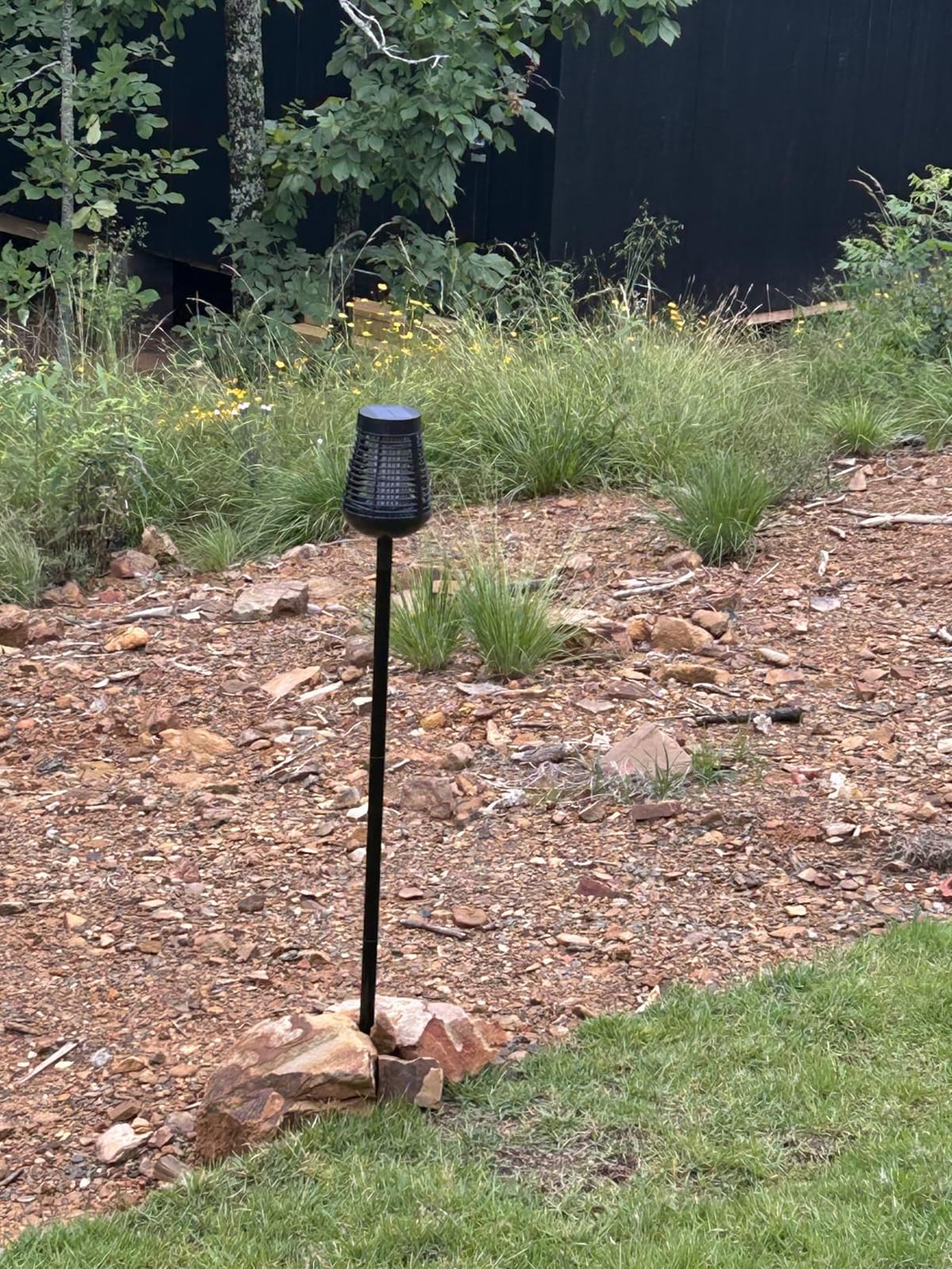 PIC Solar Insect Killer Torch (DFST), Bug Zapper and Accent Light, Solar Bug Zapper - Kills Bugs on Contact customer photo 2
