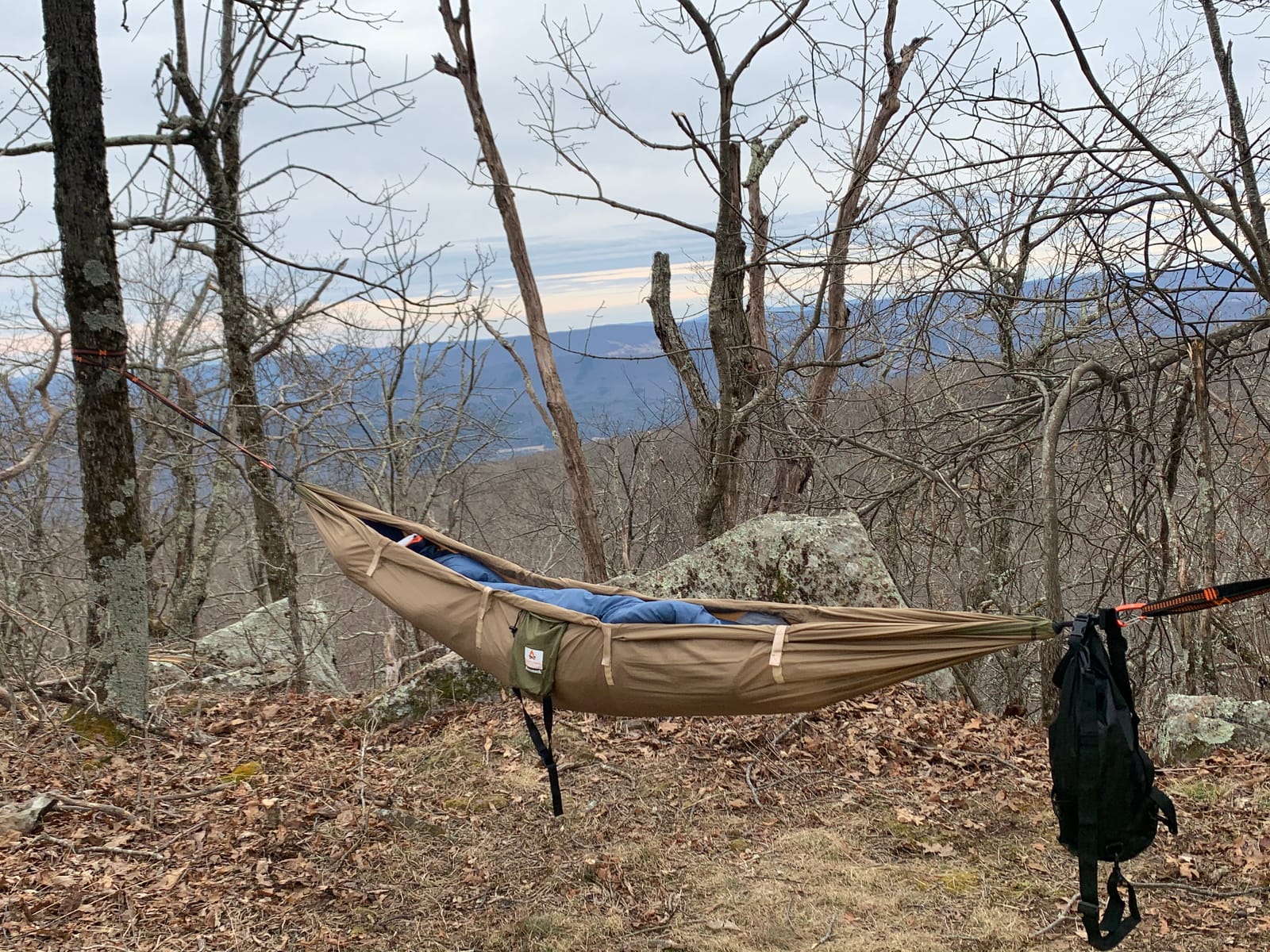 Premium Hammock with Rain Fly, Bug Net, Tree Straps, and Dry Bag - Complete Camping Hammock System with Mesh Bug Net - Outdoor Combo Kit with Rainfly Bundle for Backpacking customer photo 1