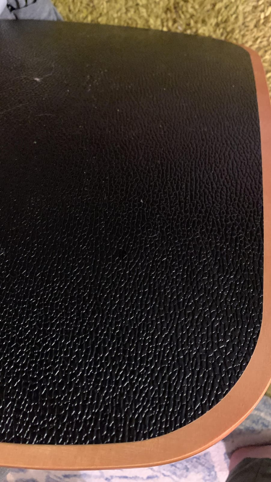 FEZIBO Standing Desk Mat with Anti Fatigue Bar customer photo 1