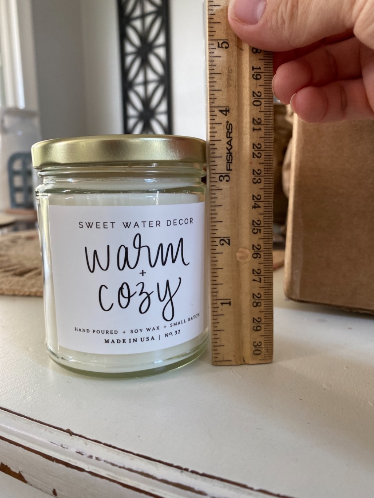 Sweet Water Decor Boss Lady Candle - Work Bestie, New Job Gifts for Women - Boss Gifts for Women - 9oz Clear Jar, 40+ Hour Burn Time - Made in the USA customer photo 2