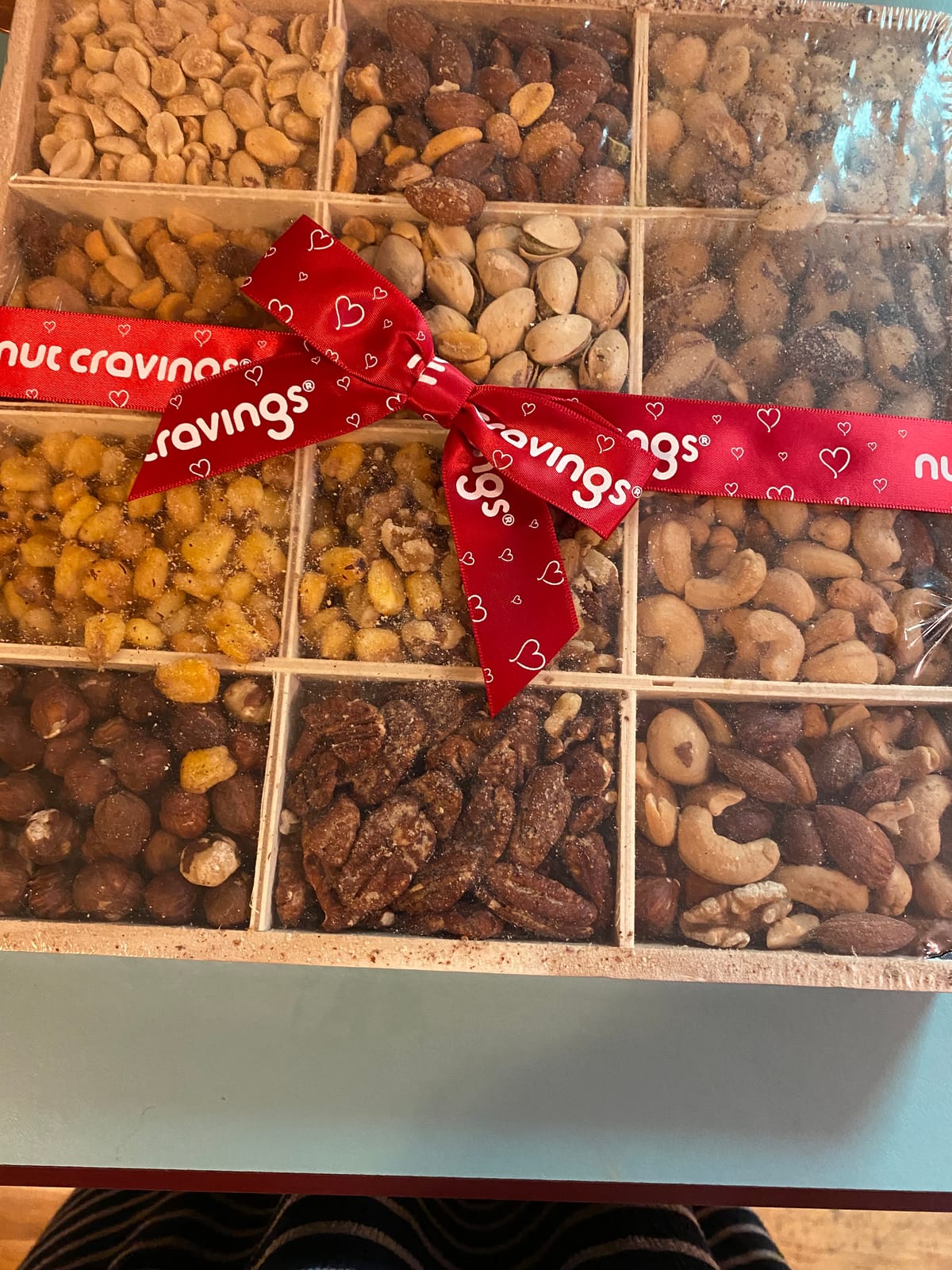 NUT CRAVINGS - Mixed Nuts Gift Basket (12 Assortments) customer photo 1