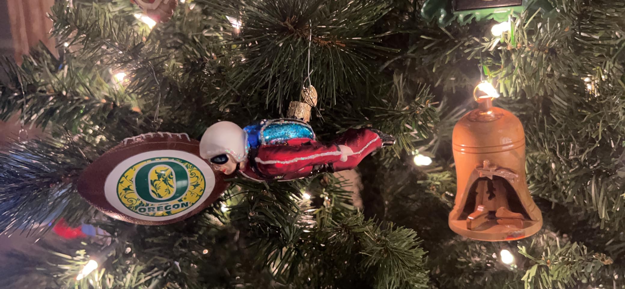 Old World Christmas Skydiver Glass Blown Ornaments for Christmas Tree customer photo 1