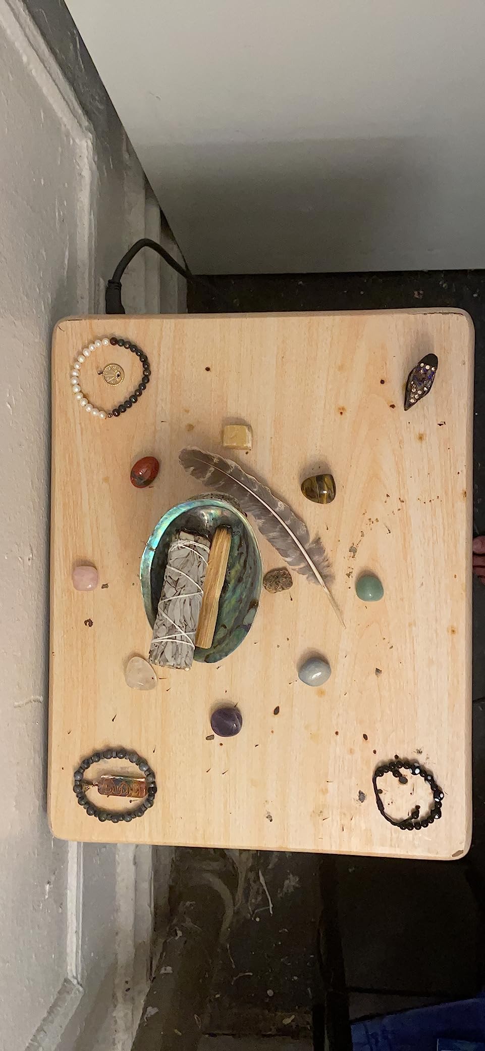 Purple Canyon Smudge Kit (Beginner's Gift Set) - 3 White Sage Smudge Sticks, 2 Palo Santo, Abalone Shell, Smudge Feather w/Stand + Smudging Guide for Home Cleansing & Healing Meditation Rituals customer photo 2